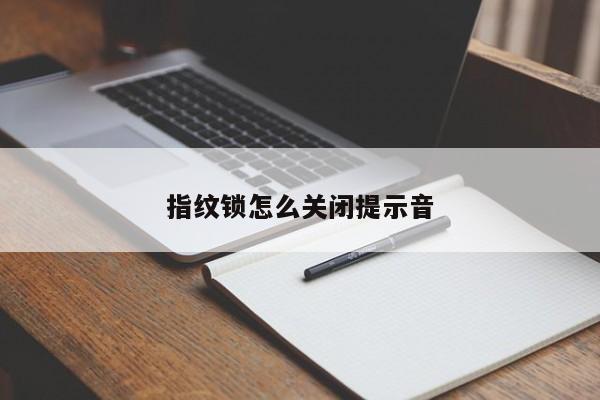 指纹锁怎么关闭提示音