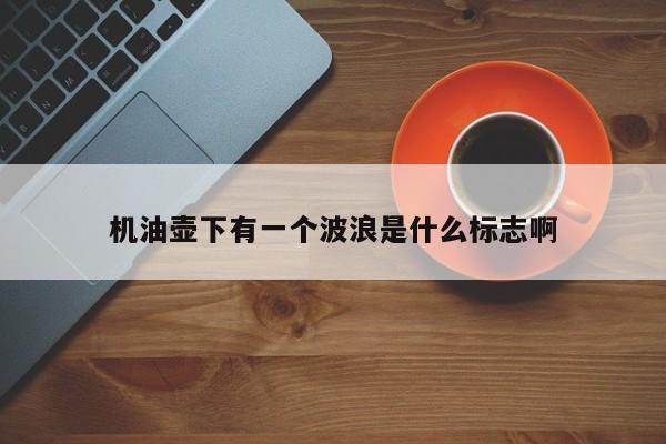 机油壶下有一个波浪是什么标志啊